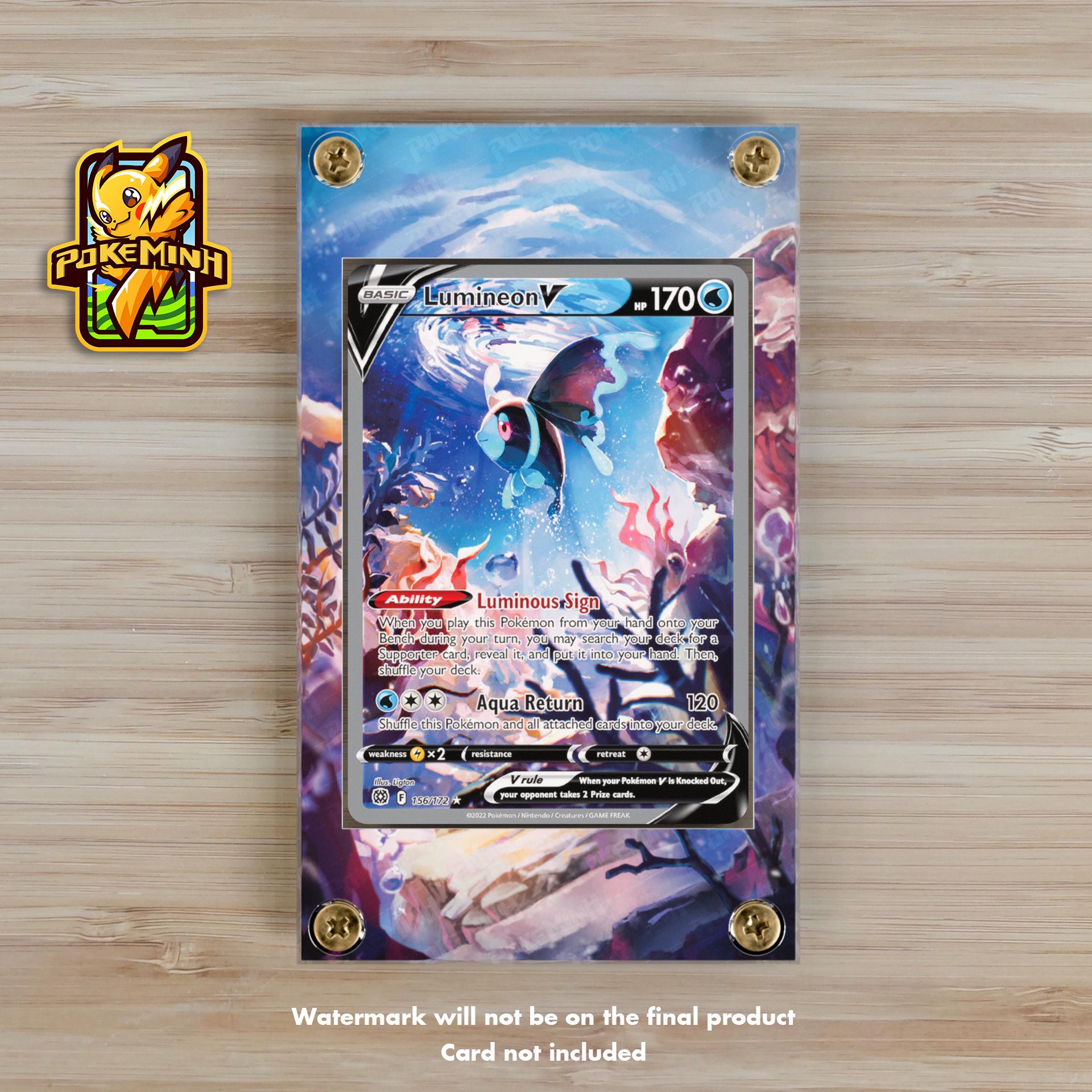 lumineon pokemon card price Pokemon Sword & Shield Brilliant Stars Ultra Rare Lumineon V Swsh250 main image 1