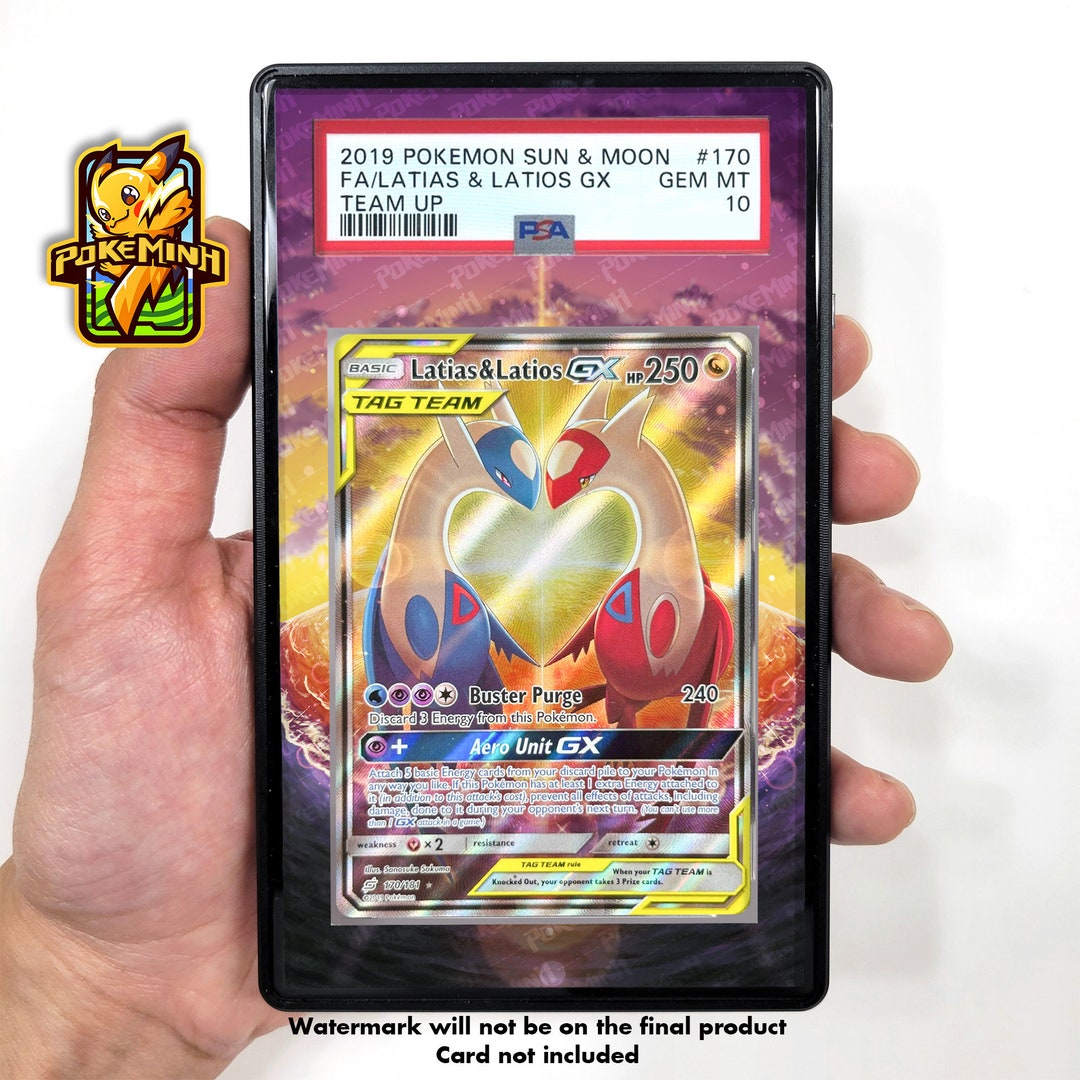 2019 Tag Team GX Full Set Pokemon Card Sleeves – 7 Pieces – Pokemon Center Japan Originals