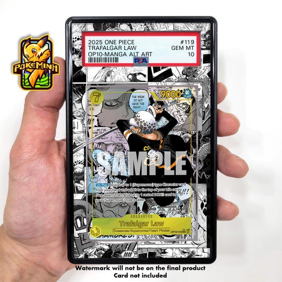 Trafalger Law OP10-119 SEC Manga Alt Art Comic Parallel Royal