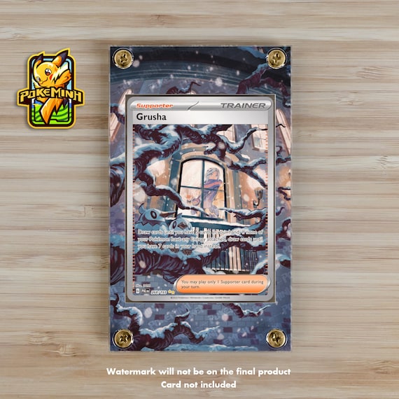 Grusha (グルーシャ) Special Art Rare (SAR) Custom Pokemon Display