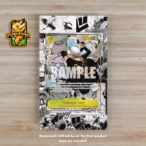 Trafalgar Law Manga Custom One Piece Display Case