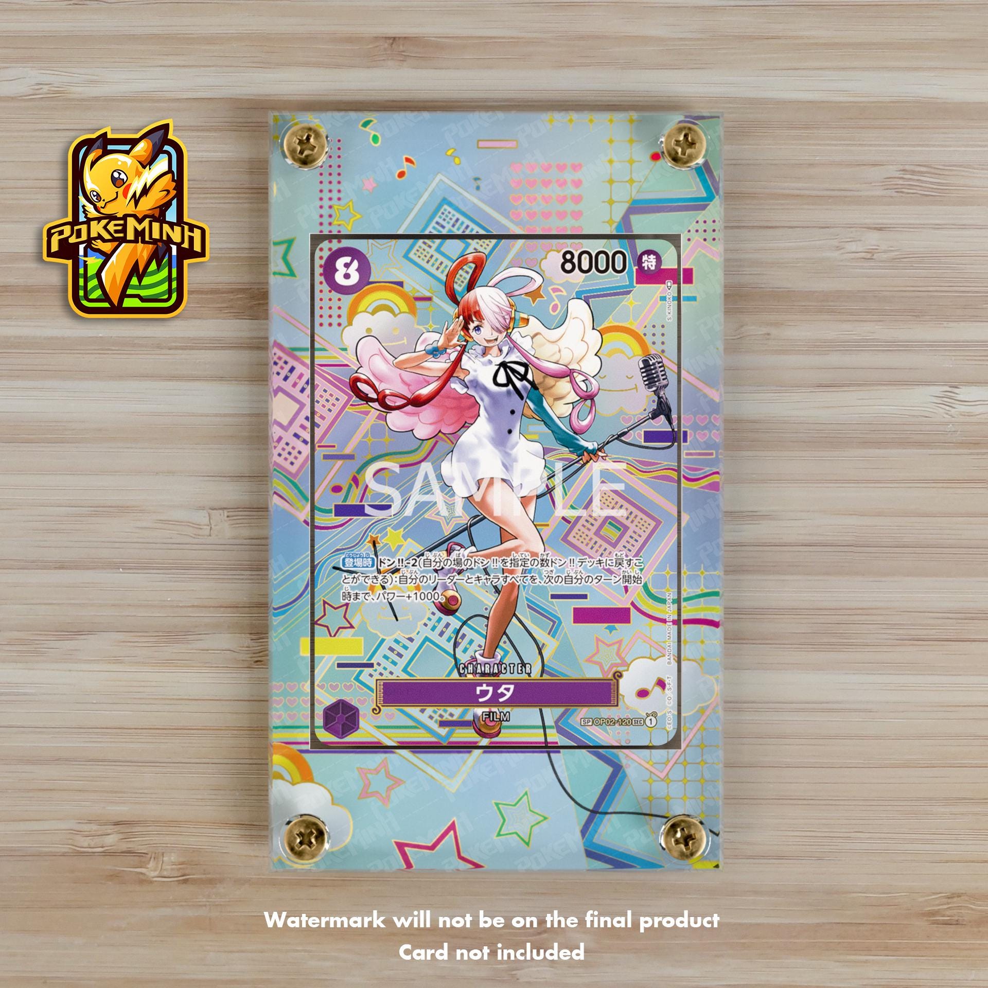 Uta OP02-120 SP Custom One Piece Display Case - Etsy