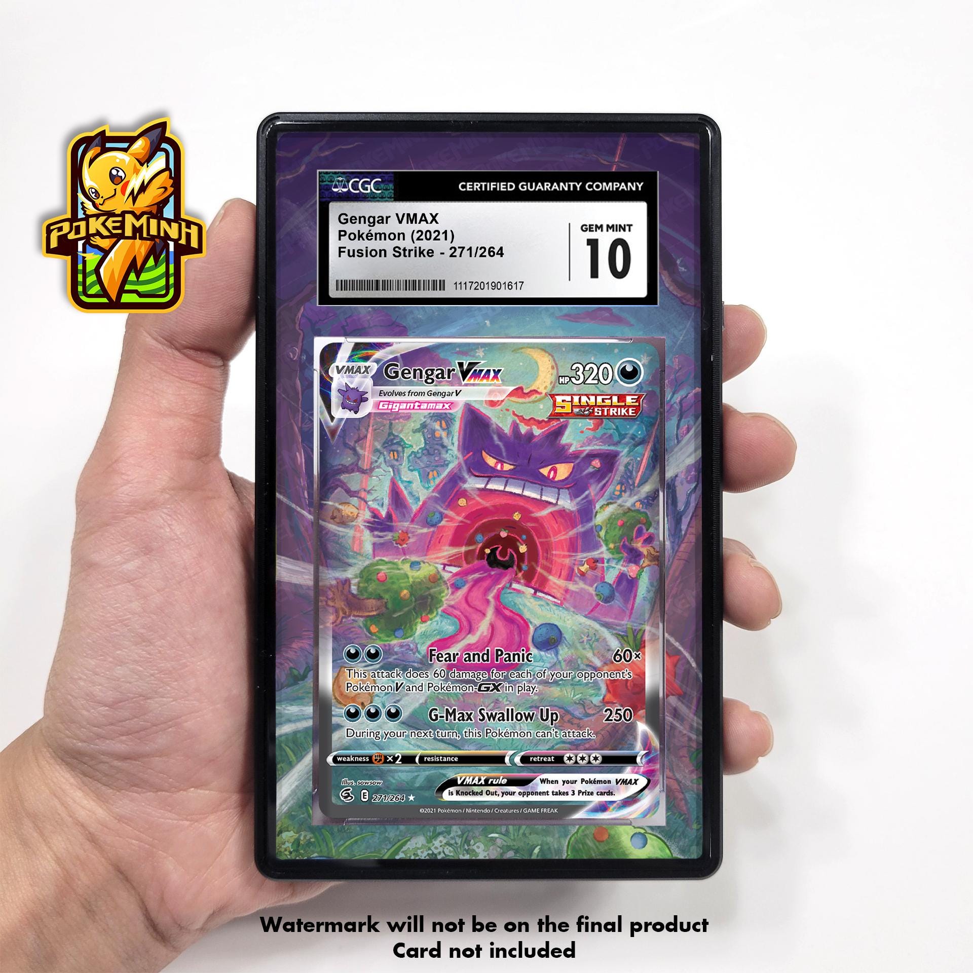 ☆即日発送☆　Gengar VMAX Gengar VMAX Rare 002/019 SGG High Class Deck - Pokemon Card