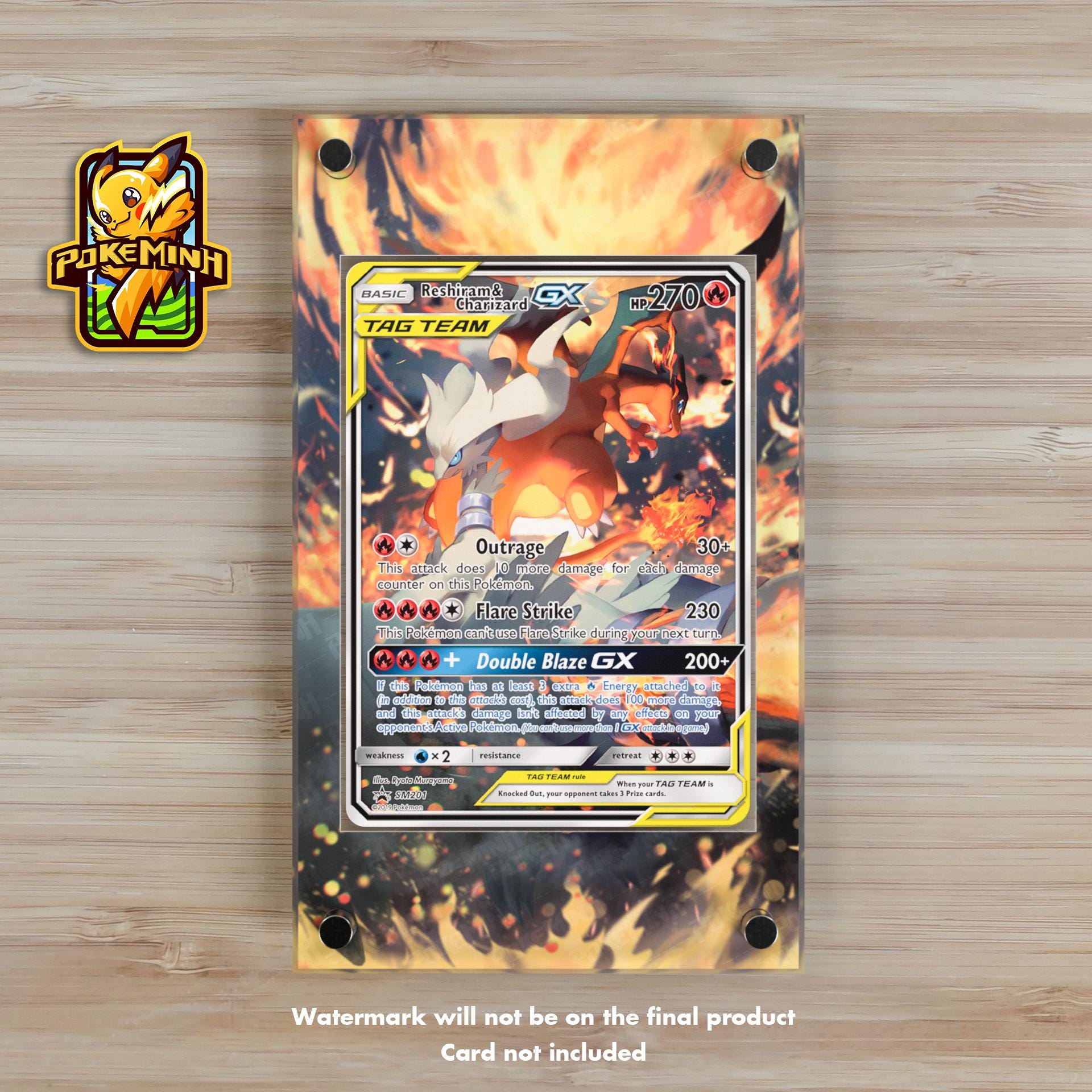 Ultra PRO Reshiram & Zekrom Pokmon Card Sleeve (2011) - Black & White  Series - Premium Protector