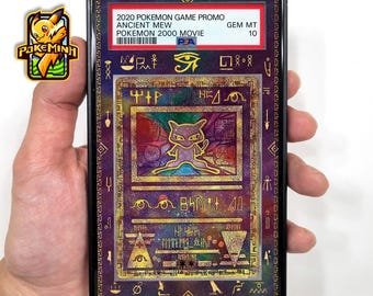 Ancient Mew Custom Pokemon Graded Display Case - Etsy