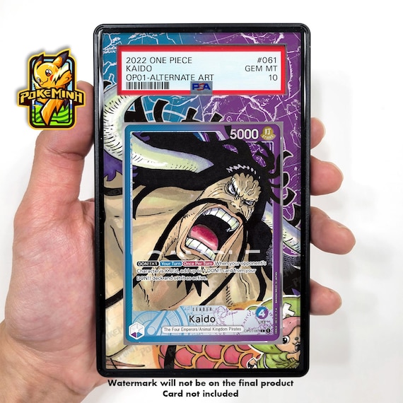 Kaido OP01-061 Leader Alternate Art Custom One Piece Graded