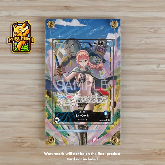 Rebecca Alternate Art Custom One Piece Display Case - Etsy Rebecca Alternate Art Custom One Piece Display Case - Etsy