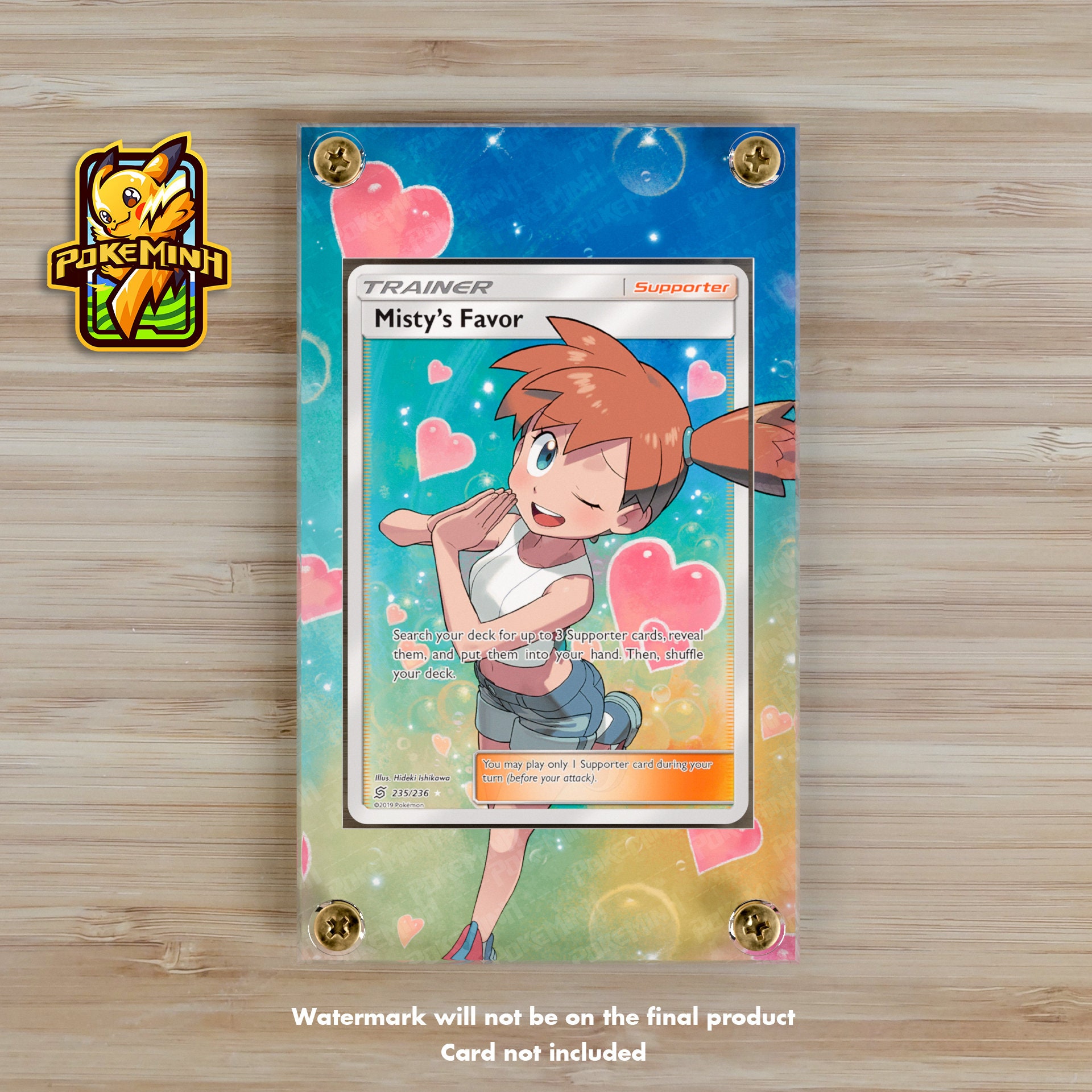 misty card sleeves Landfall Series - Misty Rainforest main image 0