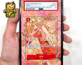 Red Nami Chinese Anniversary Promo Custom One Piece Graded
