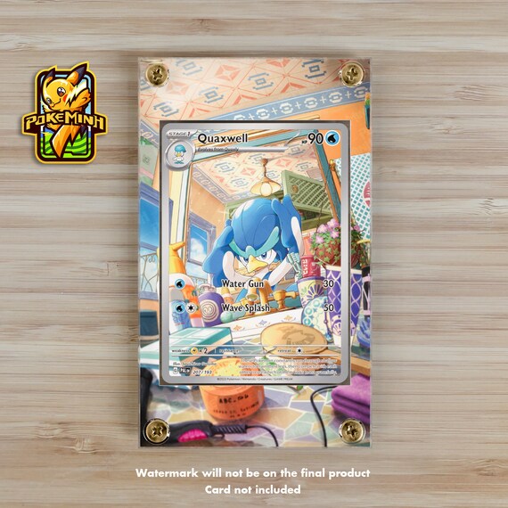 Quaxwell AR Custom Pokemon Display Case - Etsy