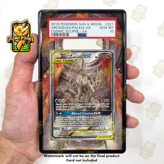 Arceus Dialga Palkia GX Alternate Art Custom Pokemon Graded