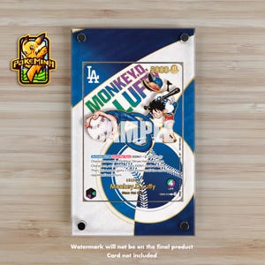 Monkey D. Luffy EB02-010 Dodgers Promo Custom One Piece Display Case