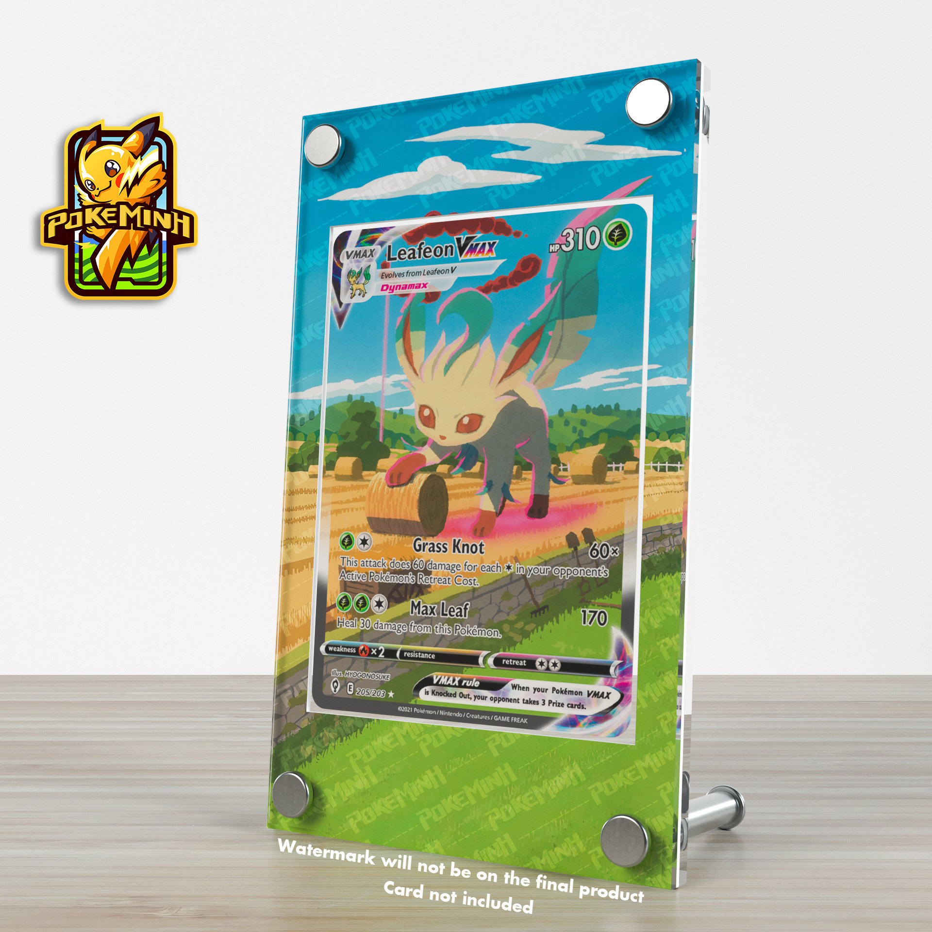 Buy Leafeon VMAX Alternate Art Custom Pokemon Display Case Online in India  - Etsy