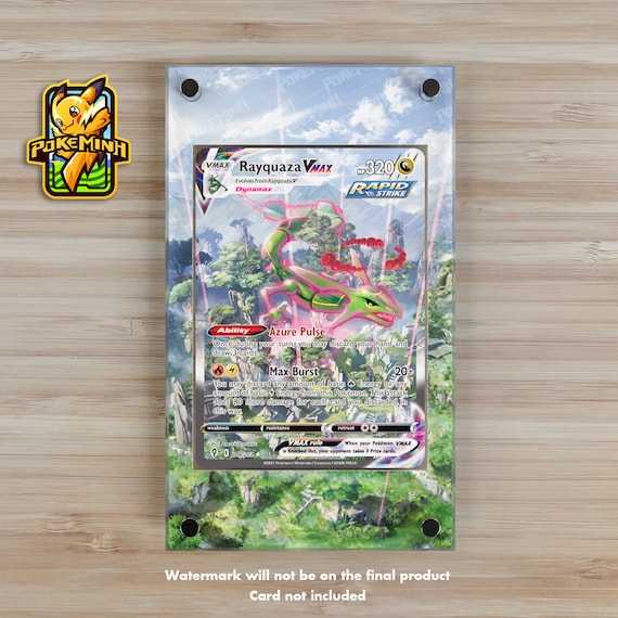 pokemon card rayquaza vmax rapid strike Rayquaza VMAX - SWSH07: Evolving Skies
