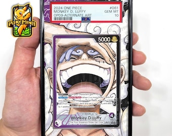 Monkey D. Luffy OP09-061 Líder Arte Alternativo Vitrina Personalizada de One Piece