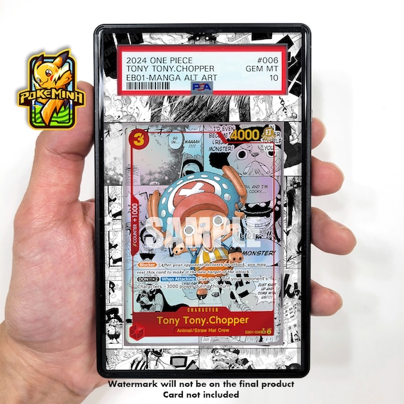 Tony Tony Chopper EB01-006 Manga Custom One Piece Graded
