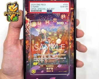 Vitrina personalizada especial de una pieza O-Nami OP06-101