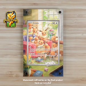 Vitrine Pokemon personnalisée Evoli AR