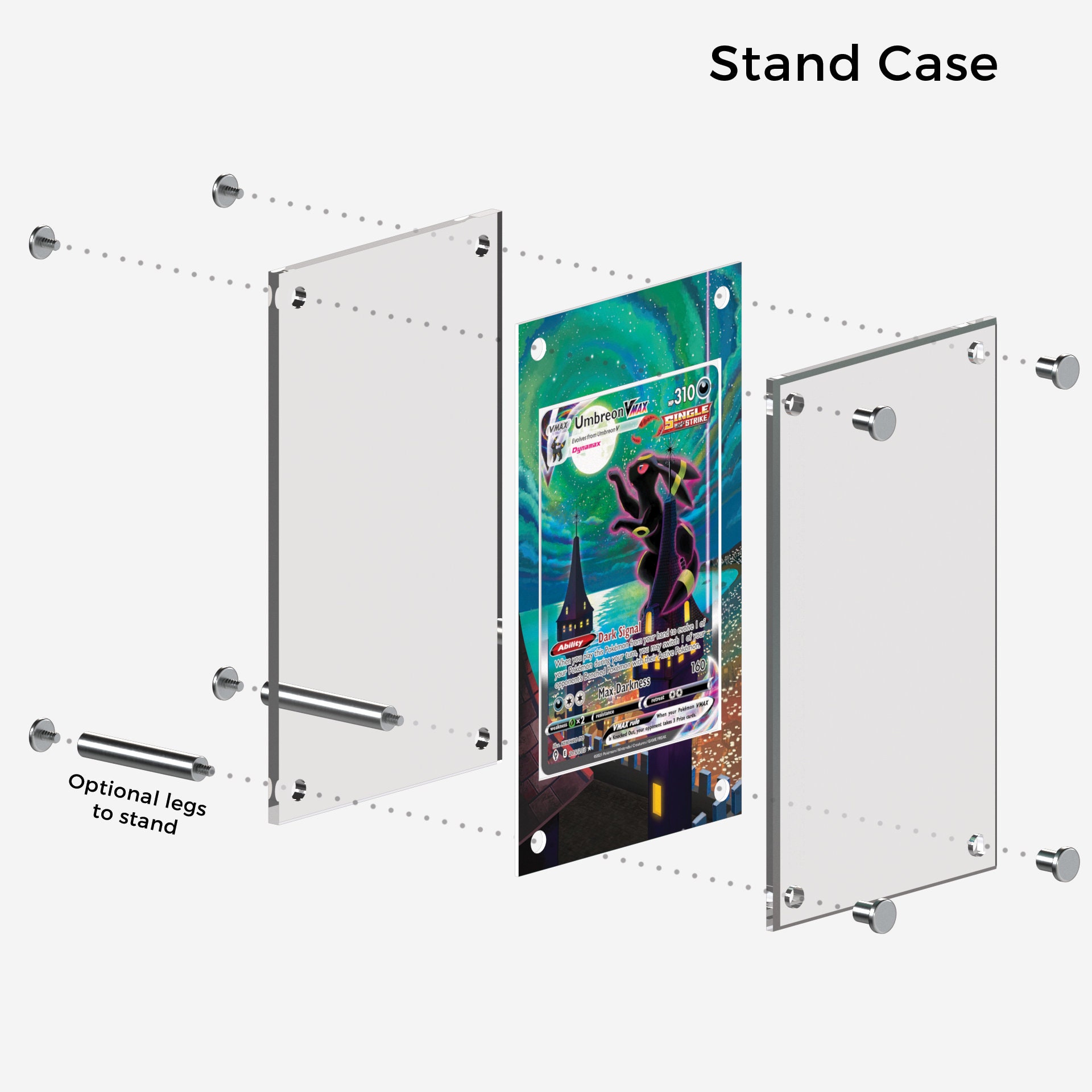 Giratina V Alternate Art Custom Pokemon Card Display Case 