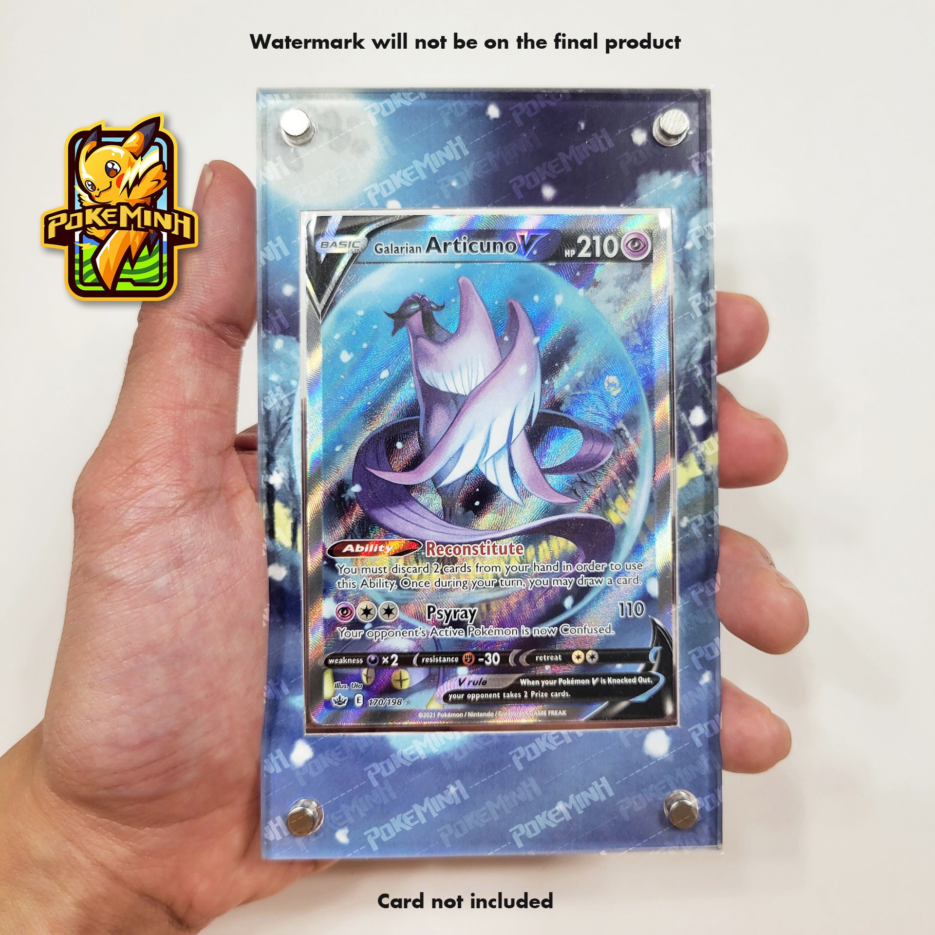 Galarian Articuno V - 170/198 - Full Art Ultra Rare - Pokemon