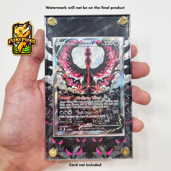 Galarian Moltres V Alternative Art Chilling Reign PROXY Super 