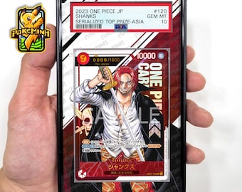 Shanks Serial Custom One Piece Graded Display Case