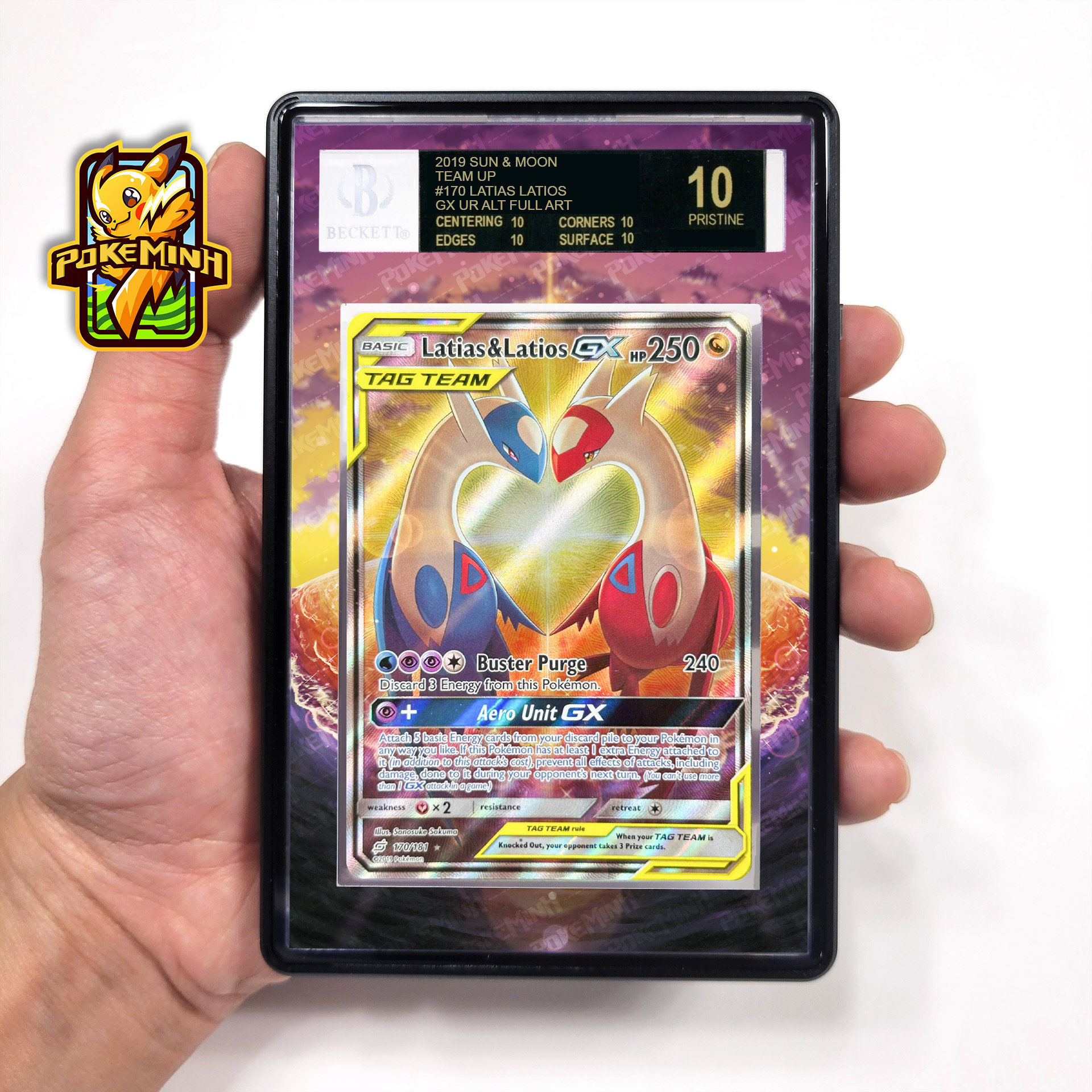 ラティアス ラティオス GX 別アート カスタムポケモングレード