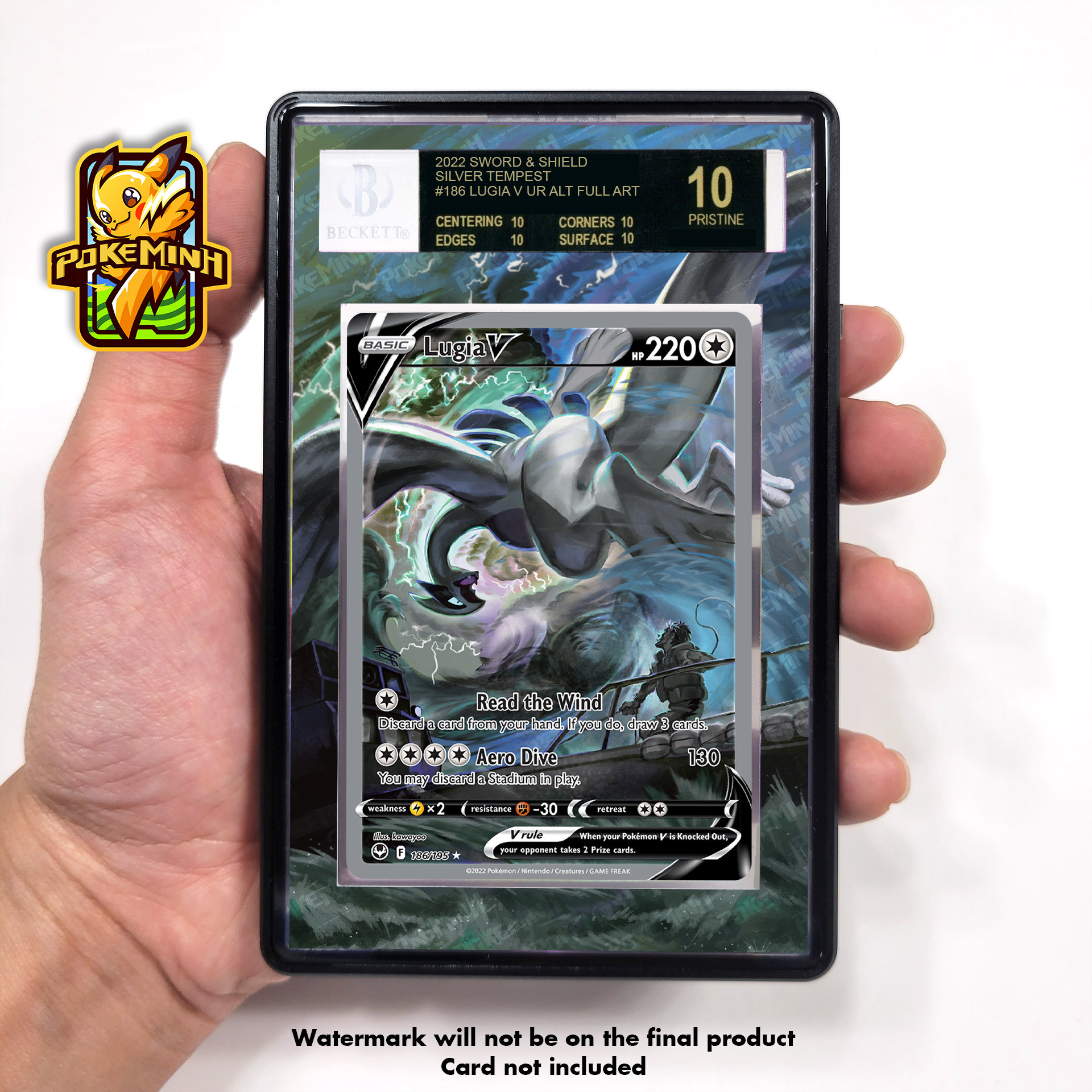 ポケモンカードゲーム ルギア英語版 Lugia V UR 186/195