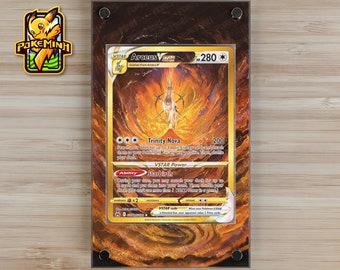Arceus VSTAR Gold Alternate Art Custom Pokemon Display Case