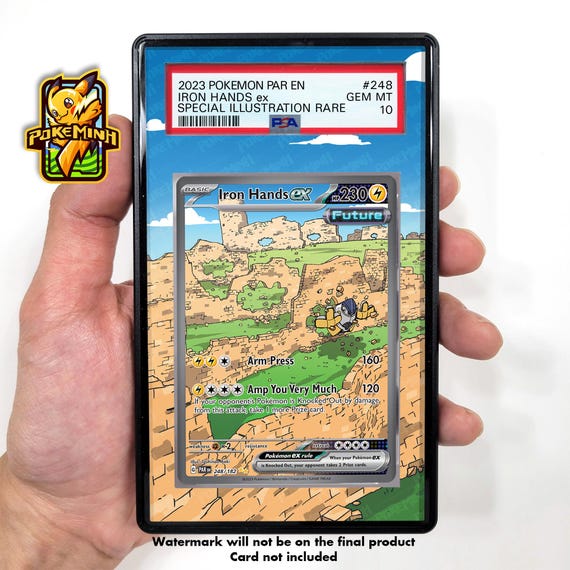iron hands ex pokemon card IN STOCK Pokemon Chinese Card Exclusive 2025 Iron Hands ex CSV6C-152/128  SAR NM – BenBenModels main image 0