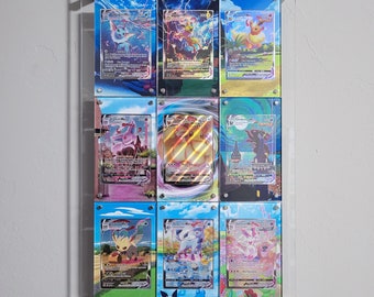9-Card Wall Display Frame (No custom cases)