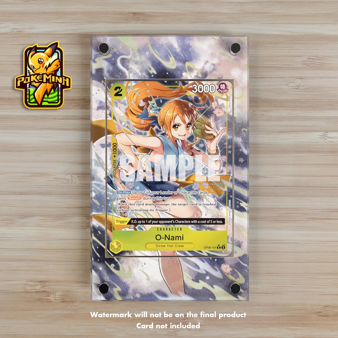 omimiページ O-nami OP06-101 Parallel Custom One Piece Display Case - Etsy