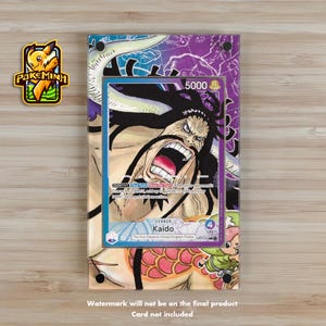 Kaido OP01-061 Leader Alternate Art Custom One Piece Display Case