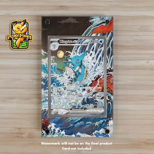 Vitrine personnalisée pour cartes Pokémon Kingdra EX SAR Promo