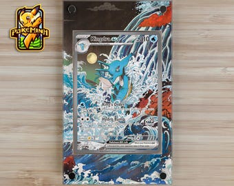 Kingdra EX SAR Promo Custom Pokemon Card Display Case - Etsy