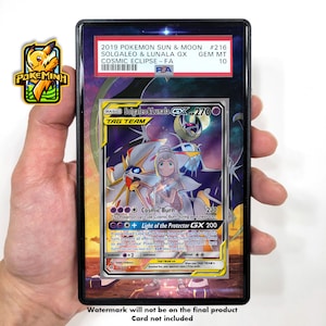 Solgaleo & Lunala GX 216/236 PORTUGUESE Cosmic Eclipse Pokémon Alt Art NM