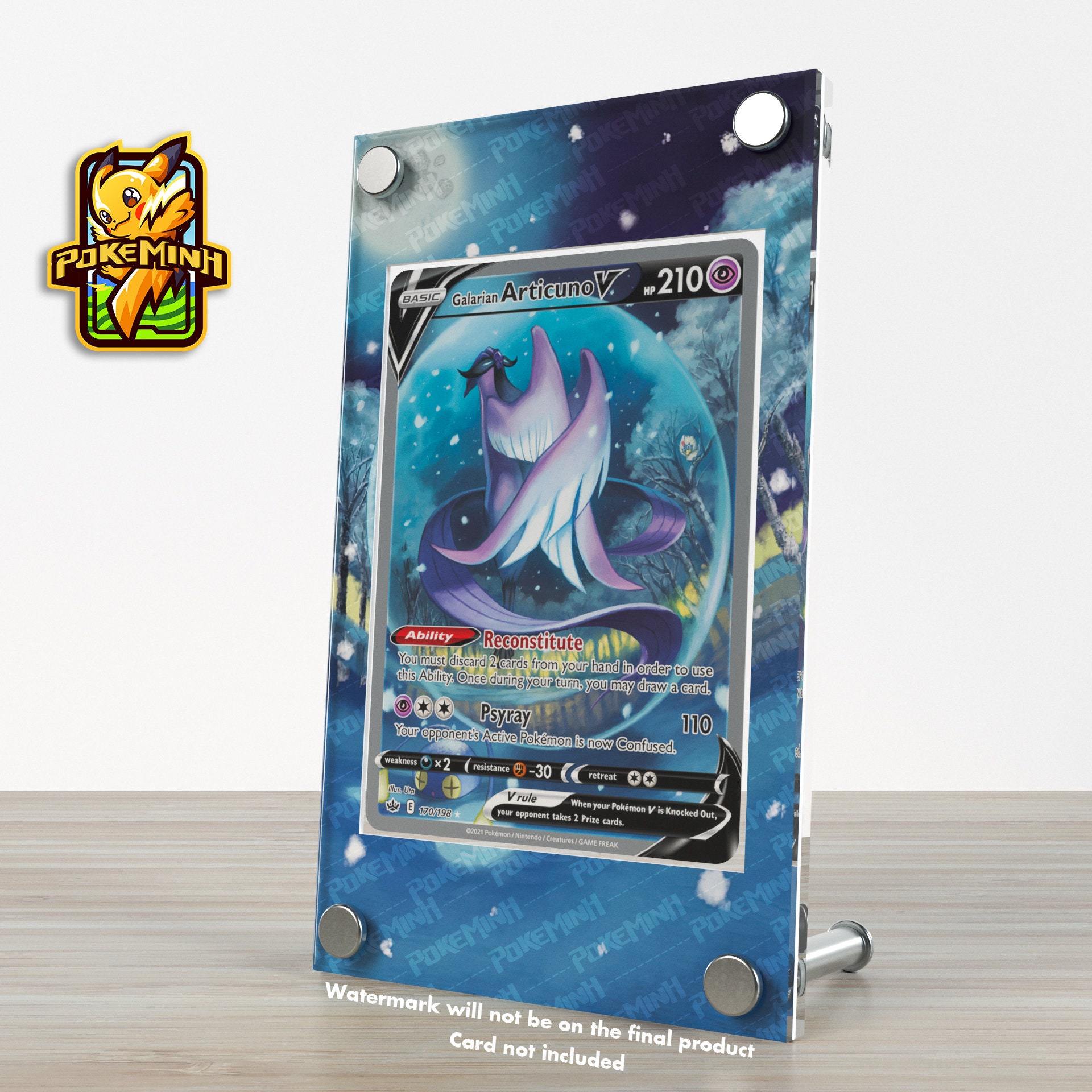 Articuno de Galar V Cartão Pokémon CRE V Full Art em segunda mão durante 40  EUR em Málaga na WALLAPOP