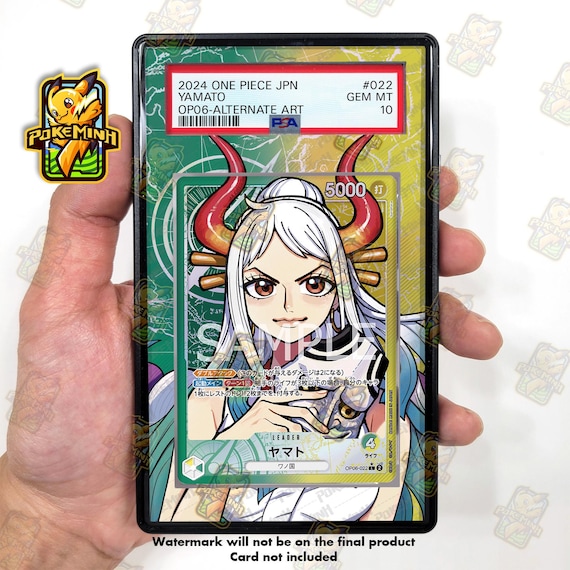 Yamato OP06-022 Leader Alternate Art Custom One Piece Graded