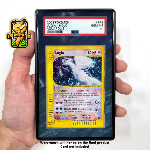 graded lugia card Pokemon TCG Graded Card: 2000 Lugia Japanese CGC 9