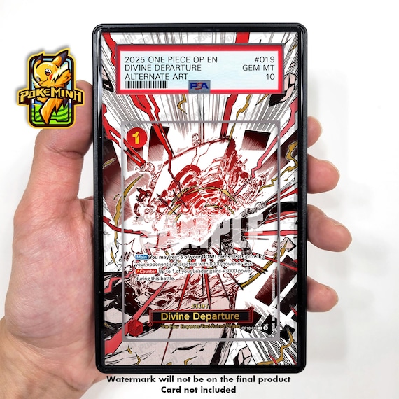 Divine Departure OP10-019 Custom One Piece Graded Display Case - Etsy