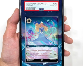 aurora lorcana card Disney Super Rare - 139/204 Mint/NM Non Foil 2 Strength this turn Aurora Briar Rose 138/204 Foil