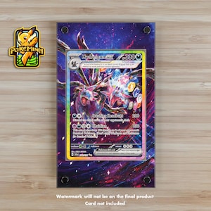 Hydreigon Tera EX SIR SAR Custom Pokemon Vitrine