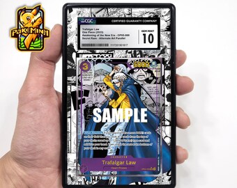 Trafalgar Law Manga OP05 Custom One Piece Graded Display Case - Etsy