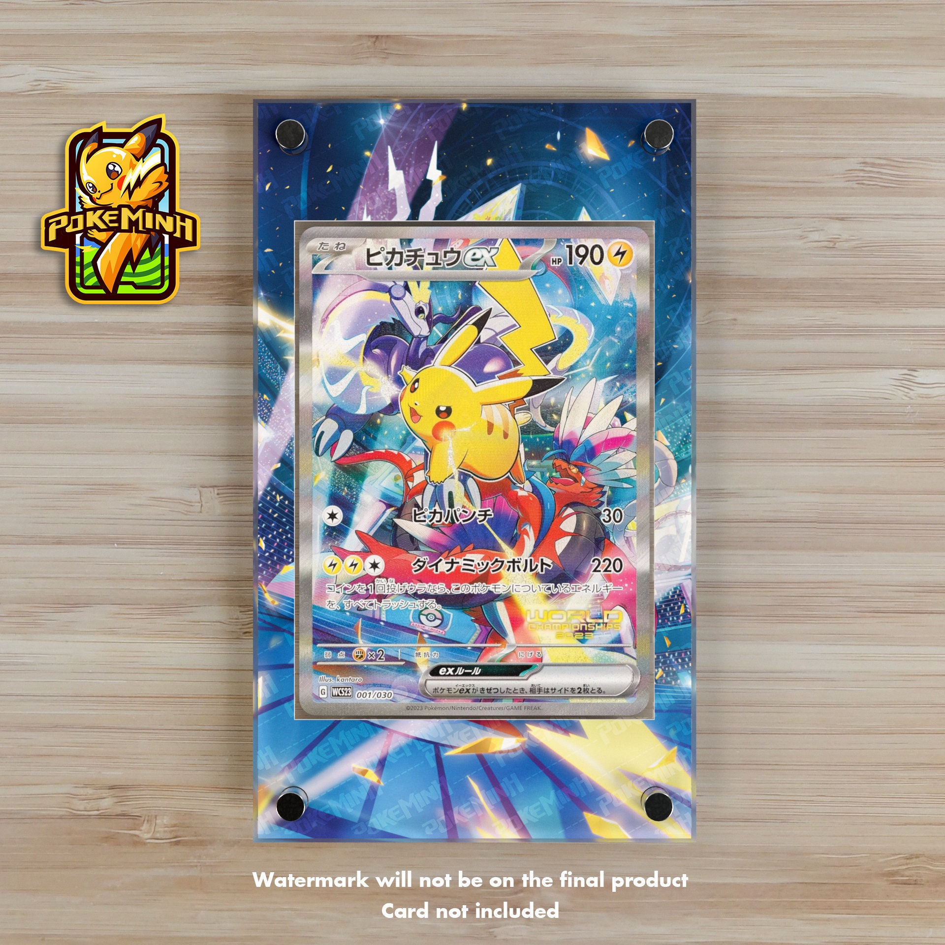 カードサプライ+アクセサリ Yokohama Commemorative Deck &quot;Pikachu&quot; Pokemon World Championships 2023 Yokohama Commemorative Deck