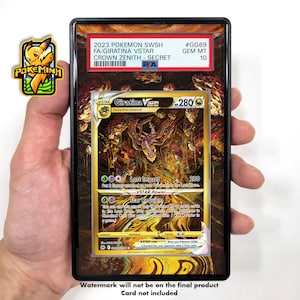 Vitrine graduée personnalisée Giratina VSTAR Gold Art alternatif Pokemon