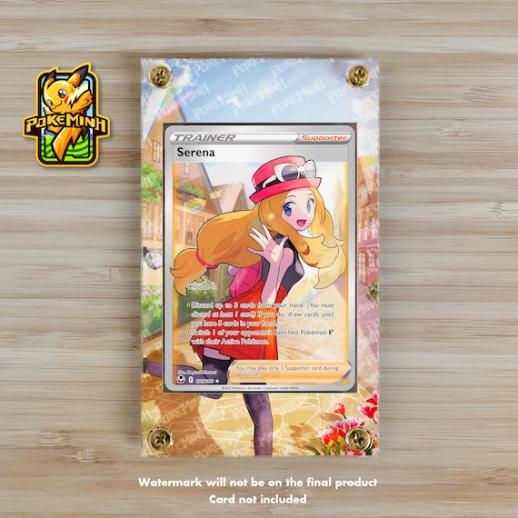 セレナ フルアート トレーナー カスタム ポケモンカード ディスプレイ