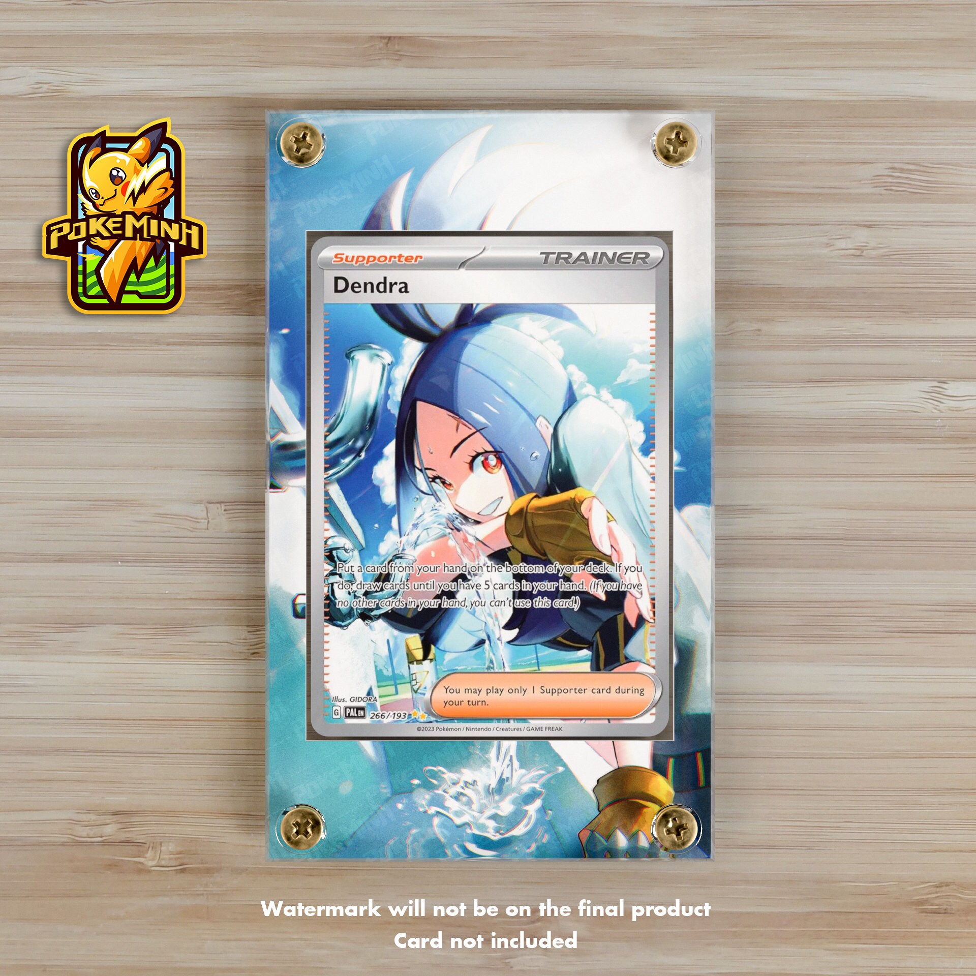 Dendra (キハダ) Special Art Rare (SAR) Custom Pokemon Dendra (キハダ) Special Art Rare (SAR) Custom Pokemon