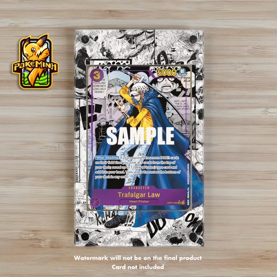 Trafalgar Law Manga Custom One Piece Display Case - Etsy