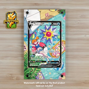 Vitrine Pokemon personnalisée Art alternatif Starmie V
