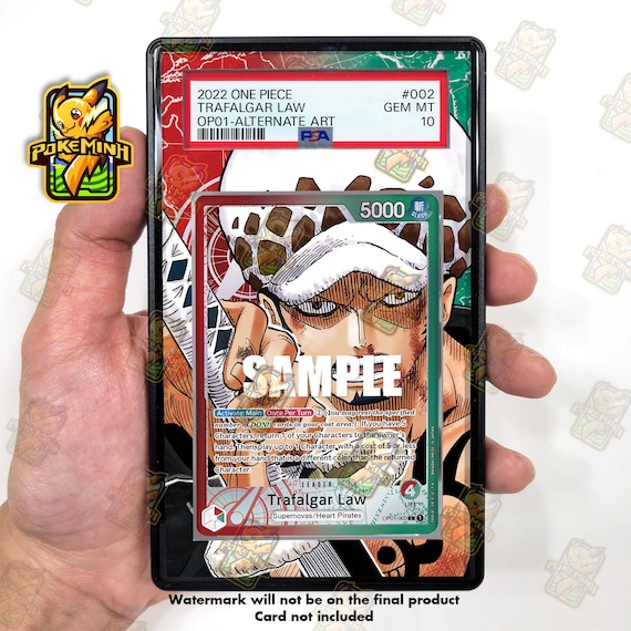 Trafalgar Law OP01-002 Leader Alternate Art Custom One Piece